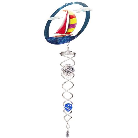 Iron Stop Tws480 2m 40cm Sailboat Crystal Twister Silver Blue You