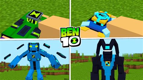 OMNITRIX 23 ADDON DO BEN 10 OMNIVERSE V21 NO MINECRAFT YouTube