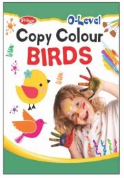 kamal  level colouring books  copy colour birds smart books