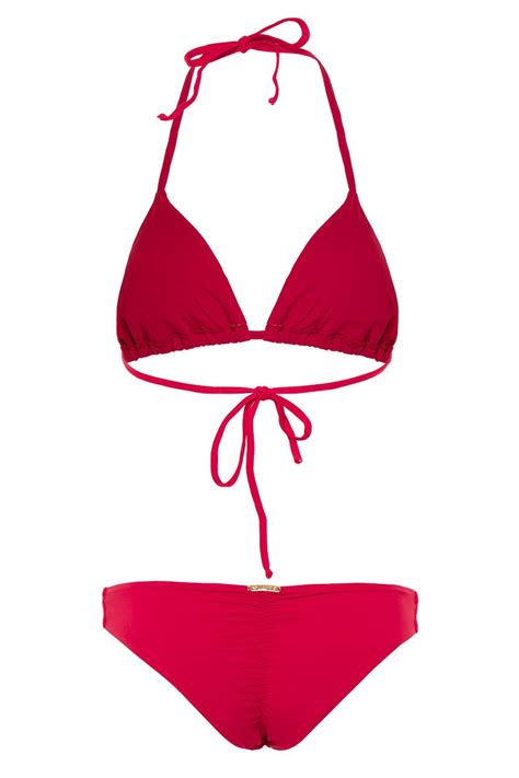 Bikini Bronceador B Sico Rojo Oleaje Swimwear