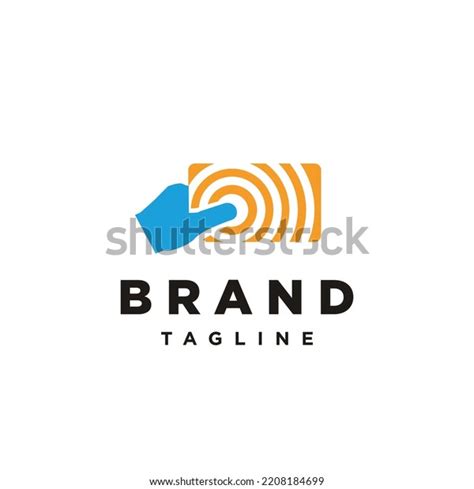 Card Tapping Logo Template Inspiration Stock Vector Royalty Free