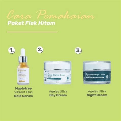 Jual Amura Paket Flek Hitam 3in1 Serum Gold Day Dan Nigh Cream