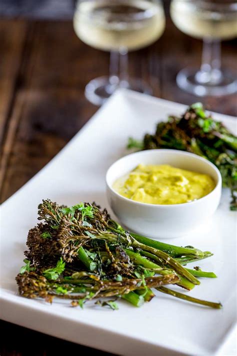 Roasted Broccolini With Easy Bearnaise Sauce Sprinkles And Sprouts