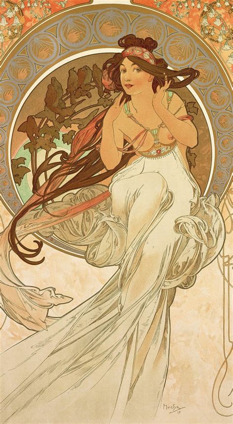 La Danse Lithographs Series By Alphonse Mucha Artofit