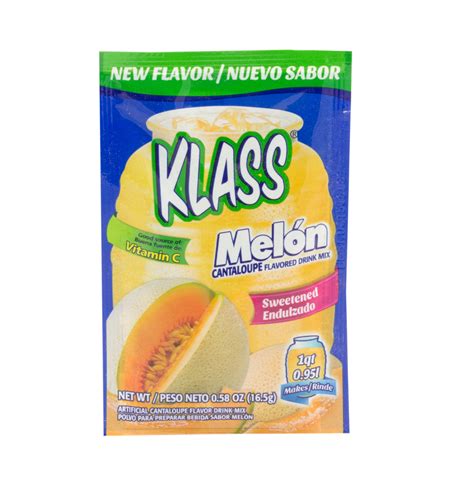 Klass Sweetened Cantaloupe Melon Drink Mix Shop Mixes And Flavor