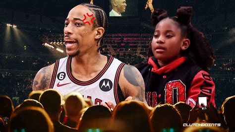 Bulls Demar Derozan S Daughter Diar Escorted Out Of Raptors Arena