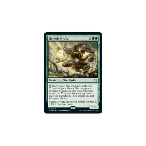 Genesis Hydra Commander 2020 172274 Magic The Gathering Single Card