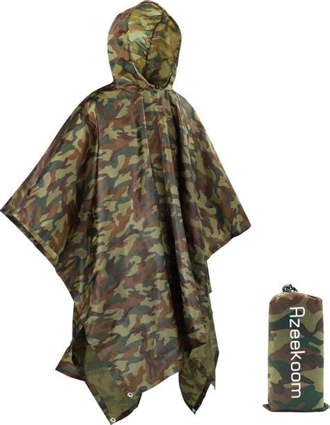 Regenjas Regen Poncho Regenjas Waterdichte Unisex Camping Tent Camping