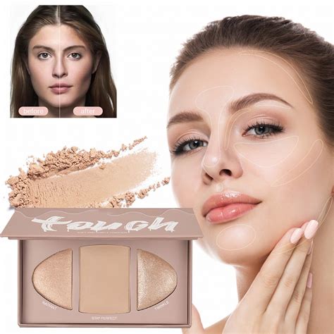 Cfxnmzgr Pro Beauty Tools High Light Color Natural Contouring Powder