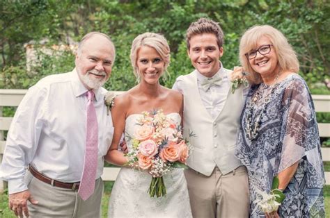 Caleb and Kelsey with Caleb's parents | Bridesmaid dresses, Wedding dresses, Gal