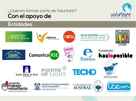 51 Empresas Ong E Instituciones Forman Parte De Voluntare Voluntare