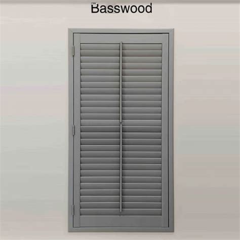 Basswood Window Shutter Supplier Middle Rod Shutter Largest Oem