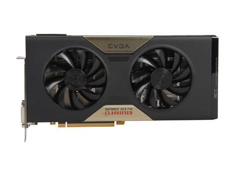 Evga Geforce Gtx 770 Dual Classified With Evga Acx Cooler Video Card 04g P4 3778 Kr