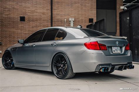 Psm Style High Kick Carbon Fiber Trunk Spoiler Bmw F10 M5 And 5 Series