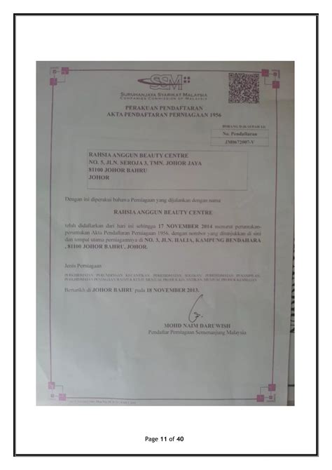 Contoh Profile Syarikat Pdf