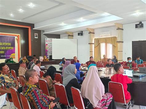 Rapat Koordinasi Aksi Konvergensi Stunting Kabupaten Kolaka Tahun