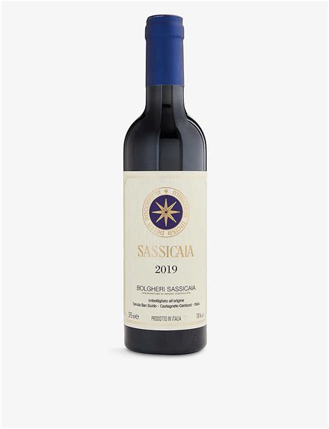 Tuscany Sassicaia 2019 Red Wine 375ml