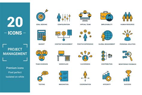 Project Management Icon Set