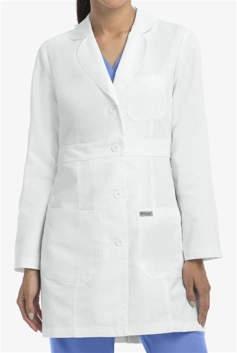 Grey S Anatomy Lily Women S 3 Pocket Lab Coat Uniform Advantage