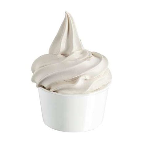 Vanilla Soft Serve Ice Cream In A Cup