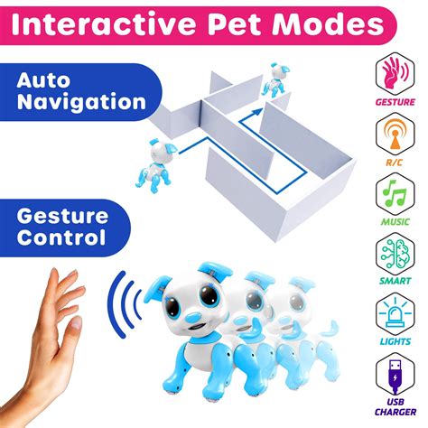 Robo Pets Puppy Dog Remote Control Toy – poweryourfun