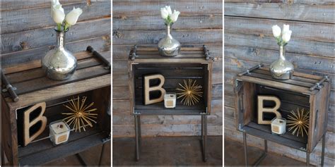 Мастер-класс: креативный стол-полка из деревянного ящика