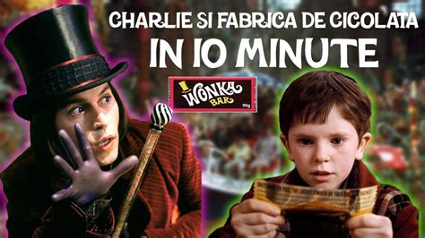 Charlie Si Fabrica De Ciocolata In 10 Minute YouTube