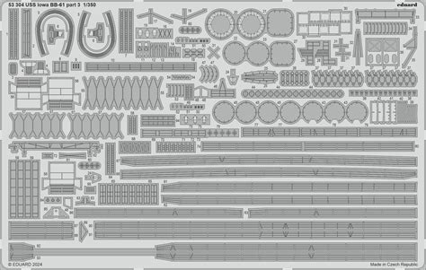 Uss Iowa Bb 61 Part 3 1350 Eduard Store