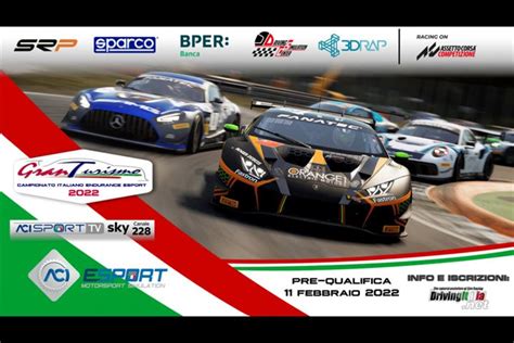 CAMPIONATI ITALIANI ACI ESPORT Campionato Italiano GT Endurance ACI