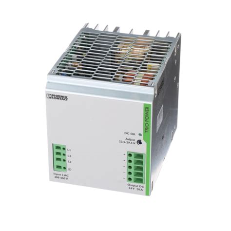 Phoenix Contact 2866394 Power Supplyac Dc24v20a320 575v In