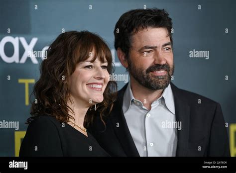 New York Ny May 3 2022 L R Actors Rosemarie Dewitt And Ron