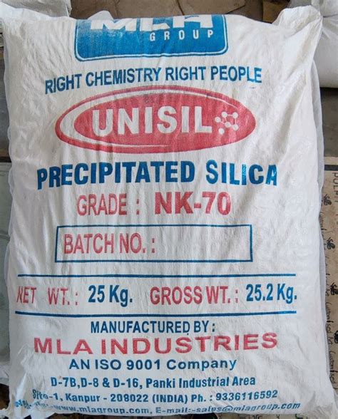 Precipitated Silica Madhu Mla Chemical Formula Sio Powder At