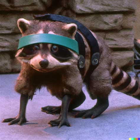 A Raccoon In Teenage Mutant Ninja Turtles Iii 1993 Rdalle2