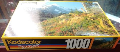 NEW Sealed Mt Jefferson 1000 Piece Kodak Kodacolor Puzzles EBay