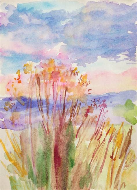 Impressionist Watercolor Landscapes