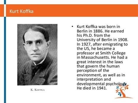 Kurt Koffka (German Psychologist) ~ Bio Wiki | Photos | Videos