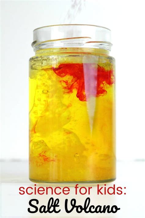Salt Volcano Groovy Liquid Density Science Experiment Artofit