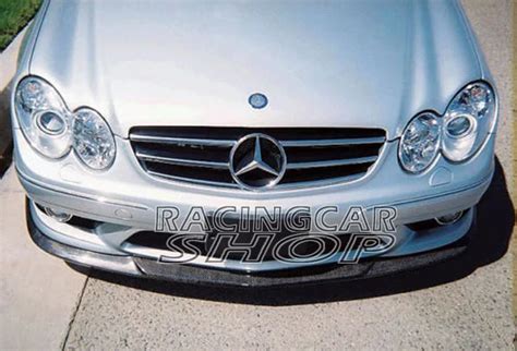 Unpainted Front Lip Spoiler For Benz W Clk Clk Clk Clk Amg