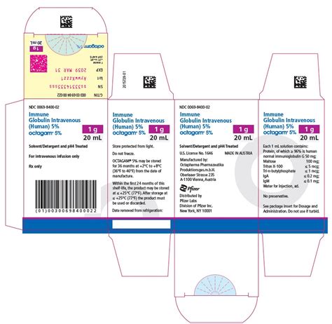 Octagam Package Insert Drugs