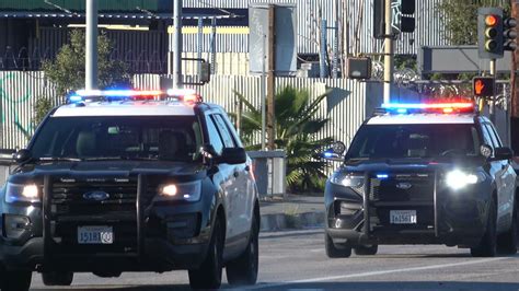 2020 FPIU LAPD Central Traffic Units Responding YouTube