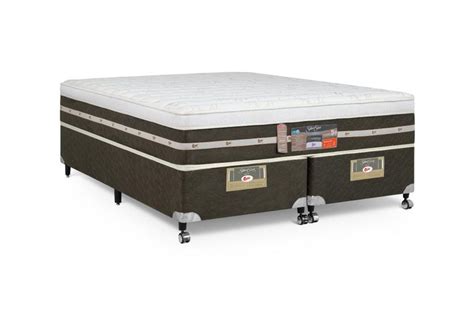 Cama Box Colch O Castor Queen Silver Star Air One Face Tecnopedic