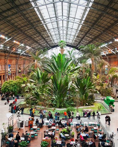 Madrid Atocha Train Station Culture Train Station Madrid Atocha