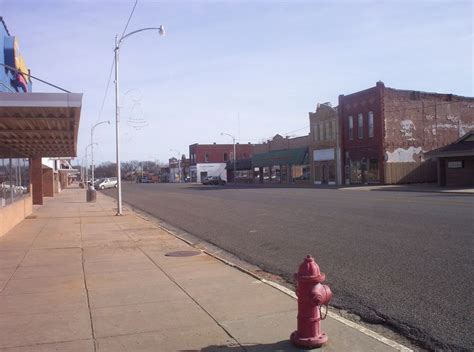 Main Street of my Hometown...Kiowa, Kansas | Kansas usa, Kiowa, Kansas