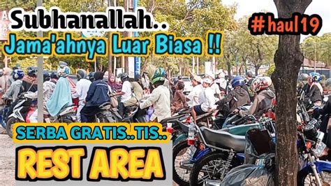 Posko Relawan Haul Guru Sekumpul Ke Rest Area Banjarbaru Kingers