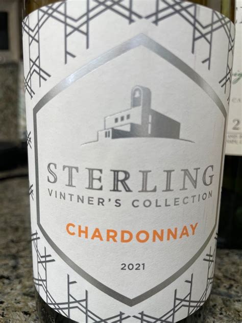 2021 Sterling Vineyards Chardonnay Vintners Collection Usa