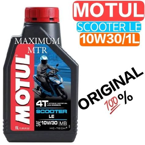 Jual Oli Mesin Motul Scooter Matic L Motor Nmax Vario Pcx Aerox