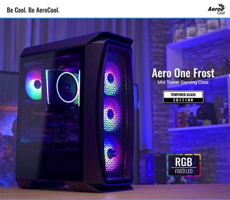 Aerocool Aero One Frost 4 x FRGB 12cm Fan ATX Kasa