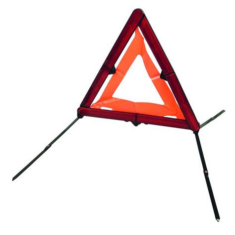 Amazon Fr Carpoint 0113908 Triangle De Signalisation Nano Pliable