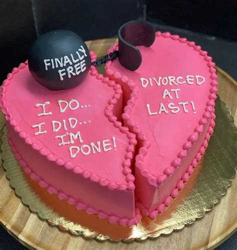 Cake Lovers Divorce Cake 🎂🤪😂 Divorce Party Cake Divorce Cake