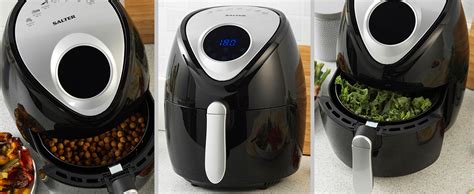 Salter Ek4221as Digital Air Fryer 45l Oil Free Fryer Rapid Hot Air Circulation Non Stick